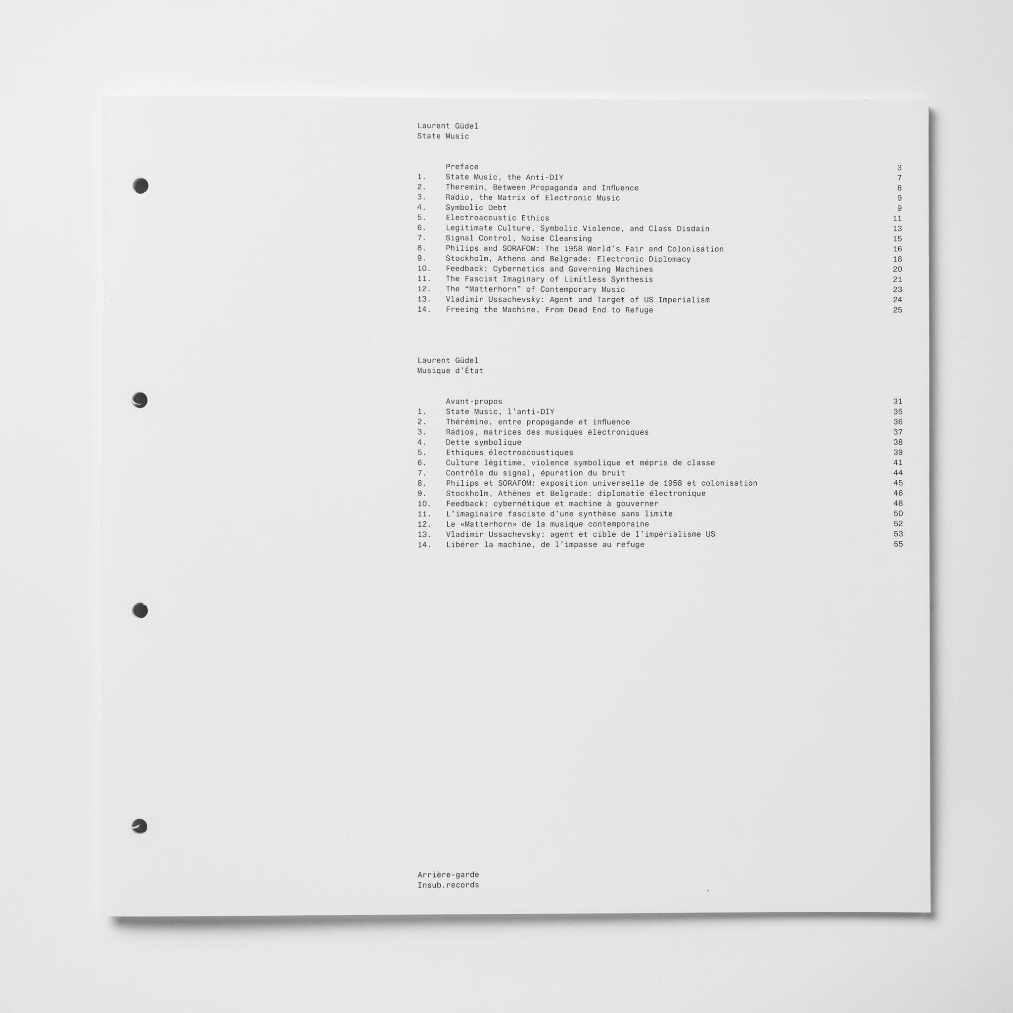 State Music - Artwork - Photo - Book - Cover