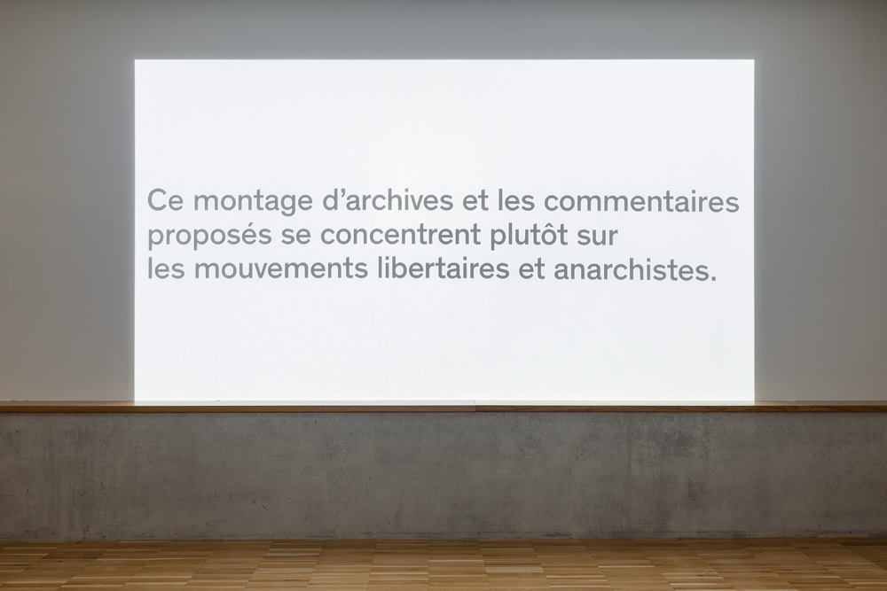 Exhibitions views: Videobox, curated by Rosa Brux: Carreau du Temple à Paris.